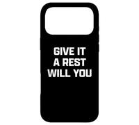 Funny British Slang Give It A Rest Will You Coque pour iPhone 17 Pro Max