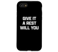 Funny British Slang Give It A Rest Will You Coque pour iPhone SE (2020) / 7/8