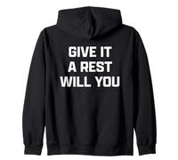 Funny British Slang Give It A Rest Will You Sweat à Capuche