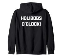 Funny British Slang Holibobs O'Clock Sweat à Capuche
