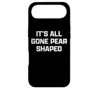 Funny British Slang Its All Gone Pear Shaped Coque pour iPhone Air