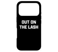 Funny British Slang Out on The Lash Coque pour iPhone 17 Pro