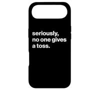 Funny British Slang Seriously, No One Gives A Toss Coque pour iPhone Air