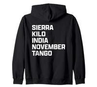 Funny British Slang Skint Sweat à Capuche