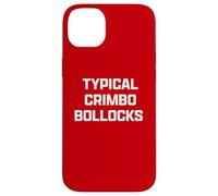 Funny British Slang Typical Crimbo Bollocks Coque pour iPhone 14 Plus