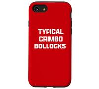 Funny British Slang Typical Crimbo Bollocks Coque pour iPhone SE (2020) / 7/8