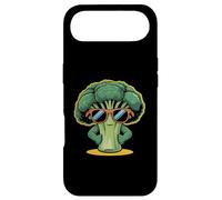 Funny Broccoli Lover Cartoon with Sunglasses for Girls Boys Coque pour iPhone Air