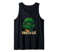 Funny Broccoli Pun Brocco-Lee Kung Fu Karaté Débardeur