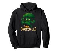 Funny Broccoli Pun Brocco-Lee Kung Fu Karaté Sweat à Capuche