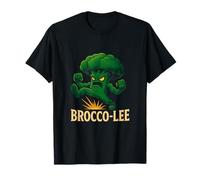 Funny Broccoli Pun Brocco-Lee Kung Fu Karaté T-Shirt