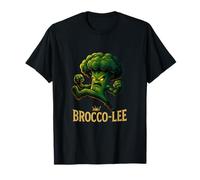 Funny Broccoli Pun Brocco-Lee Kung Fu Karaté T-Shirt