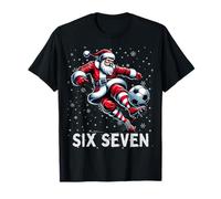 Funny Bruh Soccer Santa 67 Meme Pyjama de Noël pour garçons T-Shirt