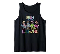 Funny Bruh We are Glowing Goose Bonjour Les Vacances d'été Débardeur