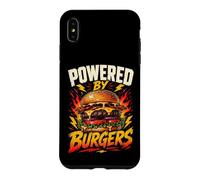 Funny Burger Saying Humor Joke Gag Powered by Coque pour iPhone XS Max