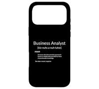 Funny Business Analyst Definition Data Analyst Work Coque pour iPhone 17 Pro Max