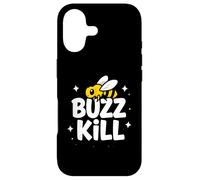 Funny Buzz Kill Bee Pun Sarcastic Graphic Coque pour iPhone 17