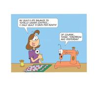 Funny Calendar 2026, with Comic Art Design, 30x21cm, Humor Quotes 12-Month Wall Planner, Illustrated Funny 2026 Calendar, Colorful Prints, for Home Office, School