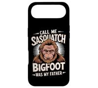 Funny Call Me Sasquatch Bigfoot Was My Father Humour Coque pour iPhone Air