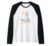 Funny Calligraphy Pun A Plume Above The Rest Manche Raglan