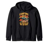 Funny Camping Dad Like a Regular Dad but Intense Sweat à Capuche