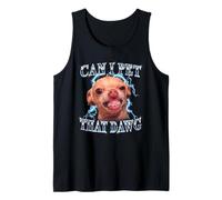 Funny Can I Pet That Dog Chihuahua Viral Meme Lover Débardeur