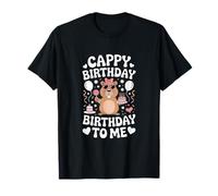 Funny Cappy to Me Sing Capybara Celebration T-Shirt