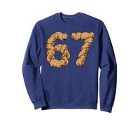 Funny Capybara 6 7 Meme Six Seven Love River Hog Sweatshirt