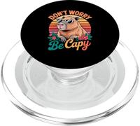Funny Capybara Don't Worry Be Capy PopSockets PopGrip pour MagSafe
