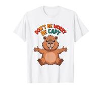 Funny Capybara Dont Worry Be Capy pour Enfants T-Shirt
