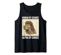 Funny Capybara Mullet Meme Human by Chance Alpha by Choice Débardeur