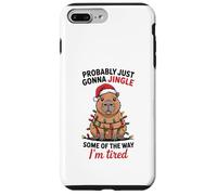 Funny Capybara Probably Just Gonna Jingle Some of The Way Coque pour iPhone 7 Plus/8 Plus