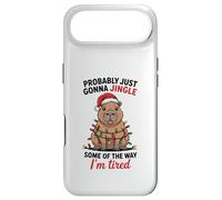 Funny Capybara Probably Just Gonna Jingle Some of The Way Coque pour iPhone Air