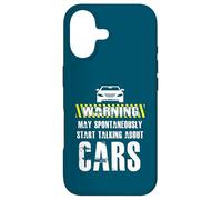 Funny Car Athusiast Warning May Suddenly Talk About Cars Coque pour iPhone 17