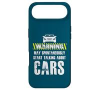 Funny Car Athusiast Warning May Suddenly Talk About Cars Coque pour iPhone Air