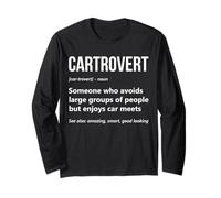 Funny Car Guy Car Enthusiast Cartrovert Definition Car Lover Manche Longue