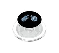 Funny Car Guy Racing Turbocompresseur Supercharger Racer Men PopSockets PopGrip pour MagSafe