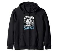 Funny Carlisle Warning pourrait commencer à parler de Carlisle Sweat à Capuche