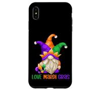 Funny Carnival GNOME with Fool Cap for Girls Love Mardi Gras Coque pour iPhone XS Max