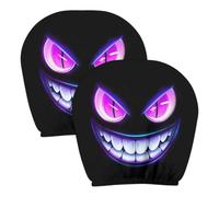 Funny Cartoon Car Headrest Cover - Universal Stretch Seat Protector For Car
