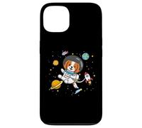 Funny Cartoon Kawaii Kids Boys Girl Space Cavalier Dog Lover Coque pour iPhone 13