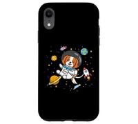 Funny Cartoon Kawaii Kids Boys Girl Space Cavalier Dog Lover Coque pour iPhone XR