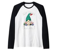 Funny Casino GNOME Graphic for Men and Poker Las Vegas Trip Manche Raglan