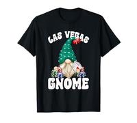 Funny Casino GNOME Graphic for Men and Poker Las Vegas Trip T-Shirt