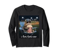 Funny Cat Baseball, Maman, j'habite Ici Maintenant Manche Longue