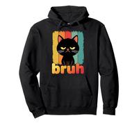 Funny Cat Bruh for Boys Girls Men Women Cat Meme Sweat à Capuche