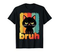 Funny Cat Bruh for Boys Girls Men Women Cat Meme T-Shirt