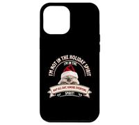 Funny Cat Christmas Sarcastic Humor Not in Holiday Spirit Coque pour iPhone 12 Pro Max