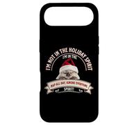 Funny Cat Christmas Sarcastic Humor Not in Holiday Spirit Coque pour iPhone Air