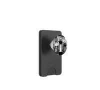 Funny Cat Gangsters Noir & Blanc Urban New YorkStreets PopSockets PopWallet pour MagSafe