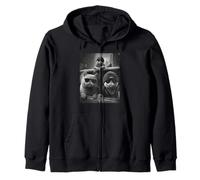 Funny Cat Gangsters Urban Humour New York Streets Sweat à Capuche